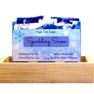 Sparkling Snow Handmade Soap